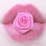 Цветочек и губы