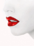 Идеальные красные губы