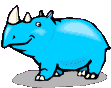 Голубой носорог