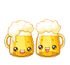 Две кружки пива