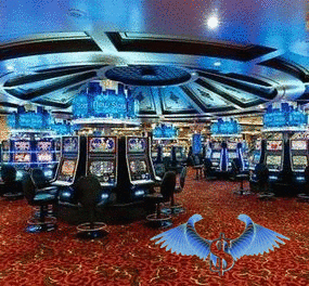 Зал игровых автоматов казино