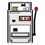 Светящийся игральный автомат