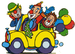 Клоуны на машине