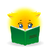  <b>Желтый</b> читает книжку 