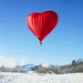 Зимний полёт на воздушном шаре