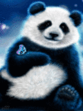 Неоновая панда