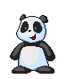 Панда красавец