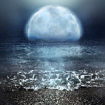 Луна над морем
