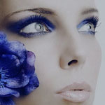  Синий цветок и синие <b>глаза</b> 