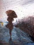 Девушка и дождь