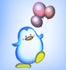 Пингвин с воздушными шарами