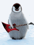 Пингвин-гитарист