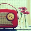  Радио и <b>вазочка</b> с цветами 