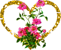 Цветы и сердце