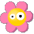 Смайлик-цветочек