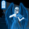 Ангел играет на скрипке