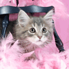  Кошечка в розовом <b>обрамленье</b> 