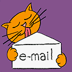 Котик с письмом