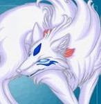  Белая волчица с голубыми <b>глазами</b> 