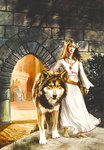 Волк с принцессой