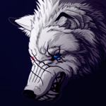 Белый волк рычит