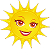  <b>Солнце</b> улыбчивое 
