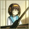 Харухи судзумия играет на пианино, аниме ''меланх...