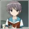Юки читает книгу, аниме ''меланхолия харухи судзу...