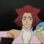 Хайнэко-тян с птичкой из аниме блич