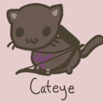 Кошка в костюме (cateye)