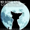  <b>Кошка</b> на фоне луны 