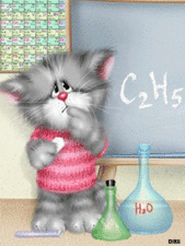  <b>Котик</b> любит химию.А.Долотов 