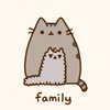 Кот и котёнок (family)