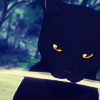 Мяу ^__^черная кошка