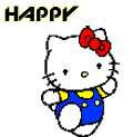 Happy-белый счастливый котенок