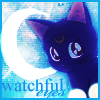 Кошка луна, аниме 'сейлор мун' (watchful eyes)