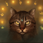 Мистический кот в окружении знаков зодиака