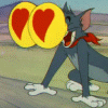  <b>Том</b> из мультфильма '<b>том</b> и джерри' с сердечками в ... 