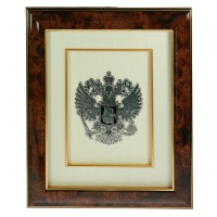 Картина герб России светлая