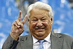 У Б.Н. Ельцина прекрасное настроение, он весел