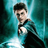 Гарри Поттер с волшебной палочкой