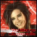 Bill kaulitz (you killed me with your smile)
