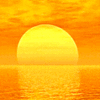 Закат золотого солнца