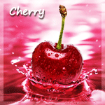 Вишня в воде (cherry)