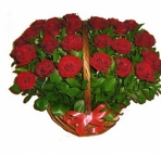 Букет прекрасных красных роз (4)