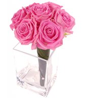 Букет из розовых роз (4)