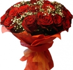 Букет прекрасных красных роз (16)