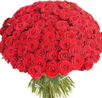 Букет прекрасных красных роз