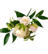 Розы белые- символ праздника, украшение одежды