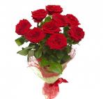 Букет прекрасных красных роз (14)